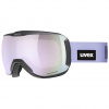 Uvex downhill 2100 CV ski goggles, black matt/lavender