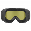 Uvex downhill 2100 CV ski goggles, black matt/lavender