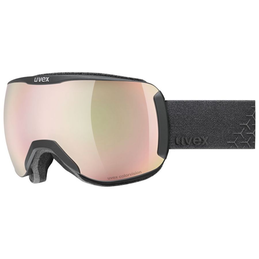 Uvex downhill 2100 CV, skibriller, sort