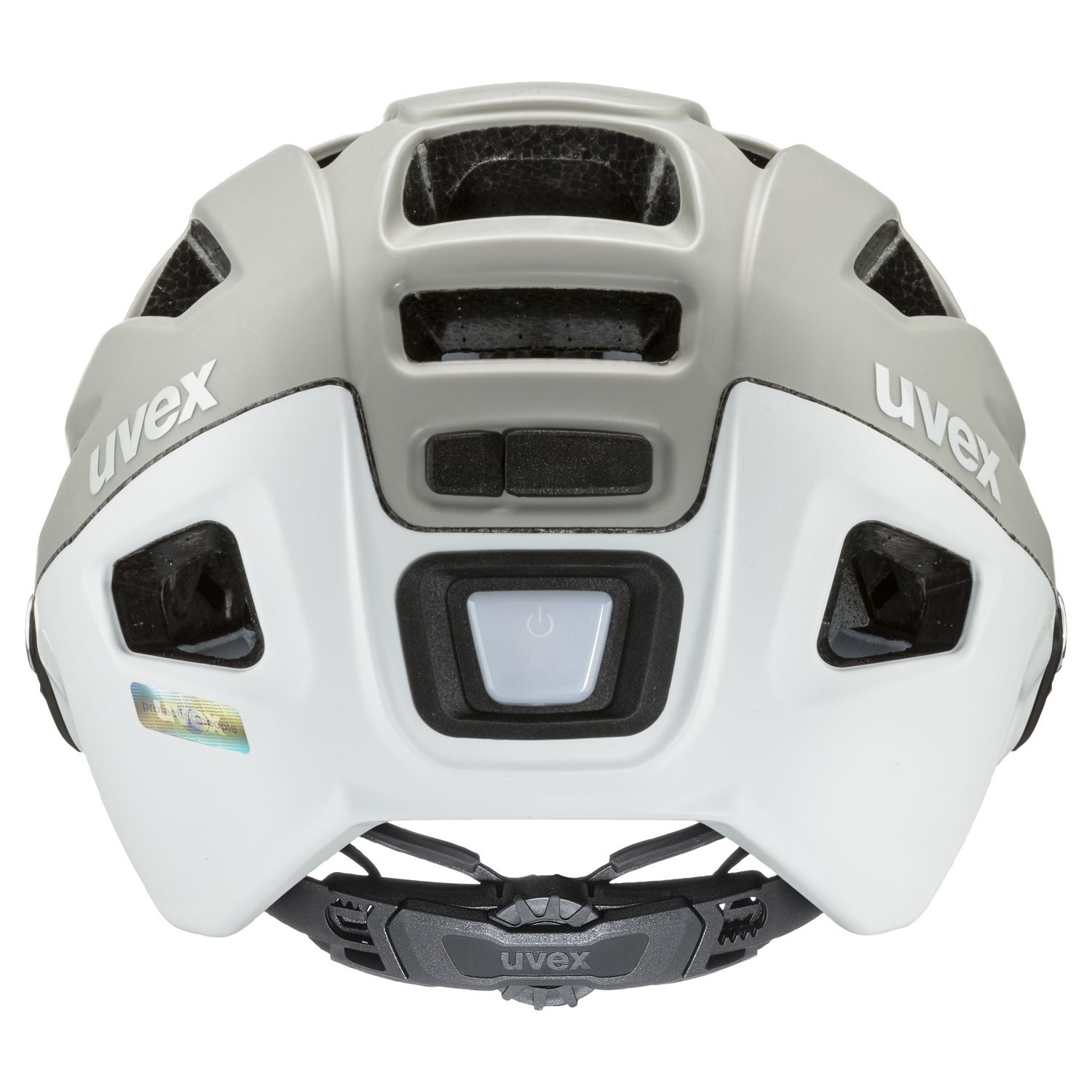 Uvex finale visor, Fahrradhelm, hellgrau/weiß