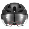 Uvex finale visor, Fahrradhelm, schwarz
