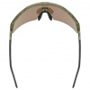 Uvex Flowline, lunettes de soleil, vert