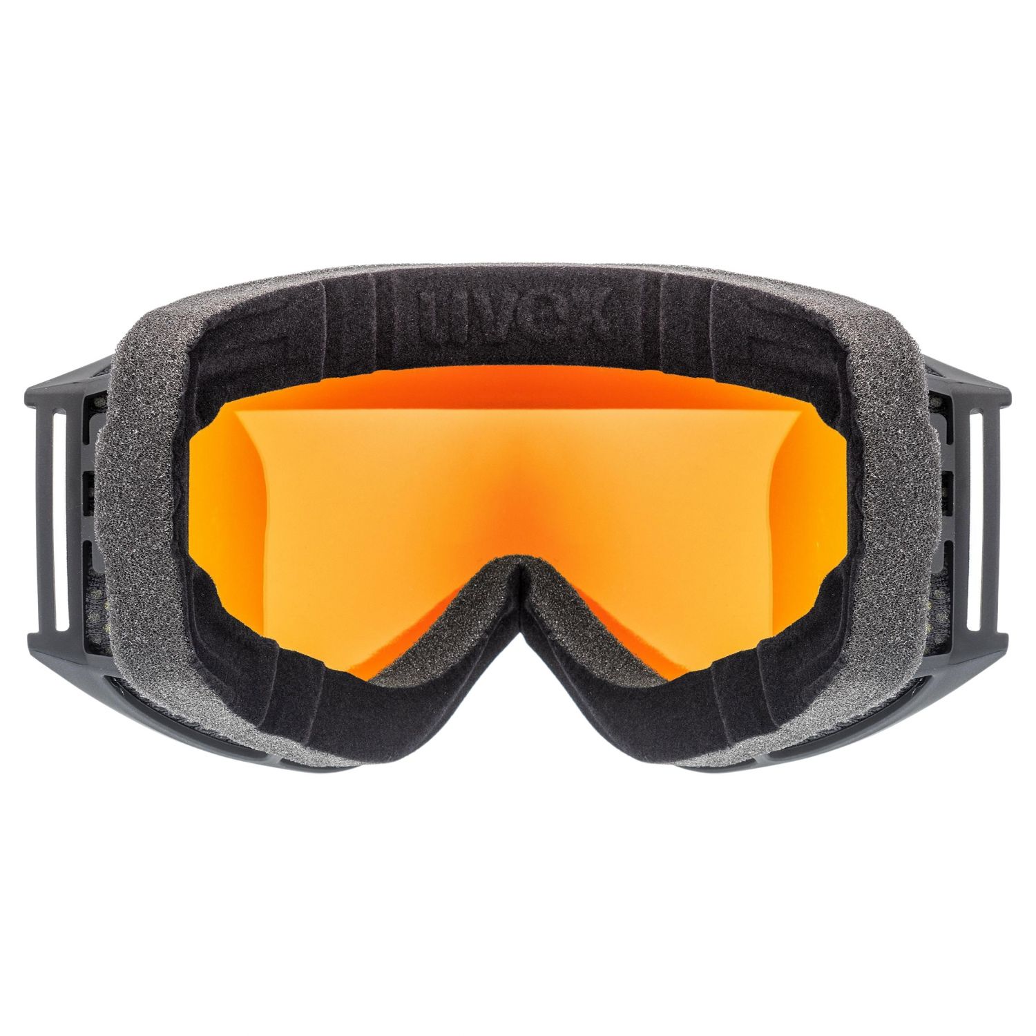 Uvex g.gl. 3000 CV, ski bril, zwart/oranje