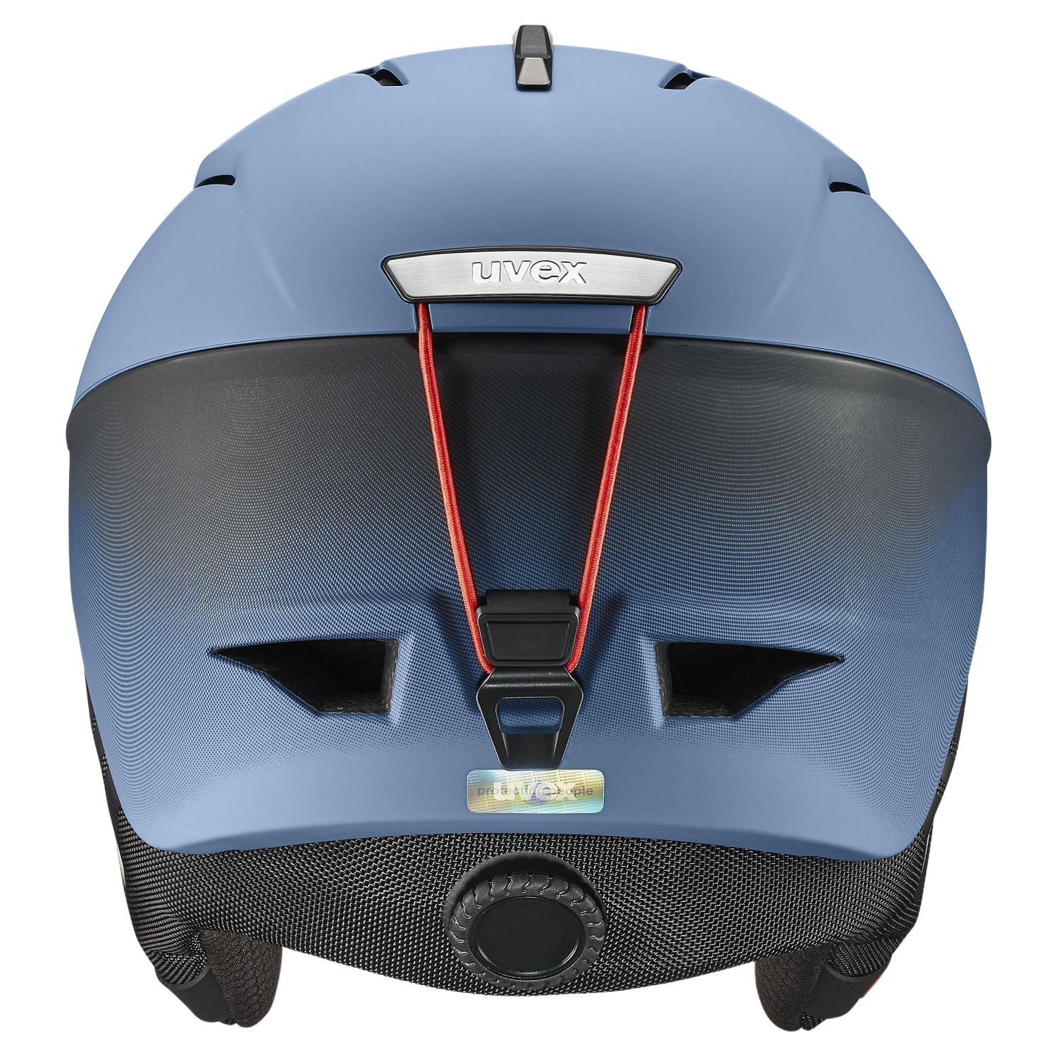 Uvex Gravitate, ski helmet, stone blue/grad black matt