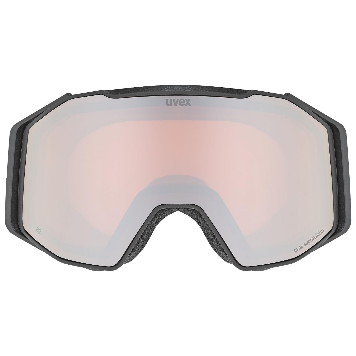 Uvex Gravity FM, gogle narciarskie, czarne