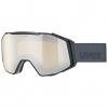 Uvex Gravity FM, lunettes de ski, noir