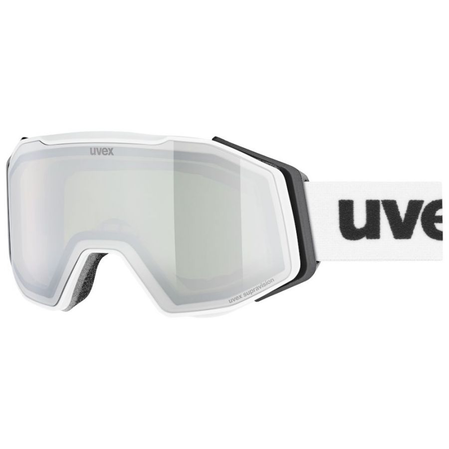 Uvex Gravity FM, ochelari de schi, alb