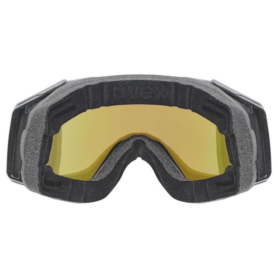 Uvex Gravity FM, ochelari de schi, alb/negru