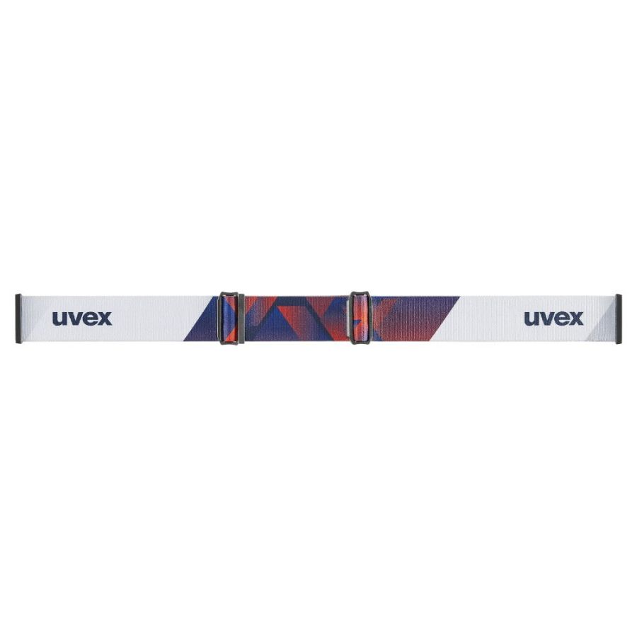 Uvex Gravity FM, óculos de esqui, unissex, branco/preto
