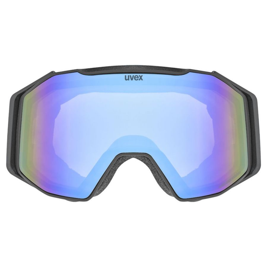 Uvex Gravity FM, óculos de esqui, unissex, branco/preto