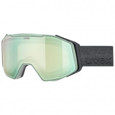 Uvex Gravity FM, óculos de esqui, verde claro/cinza escuro