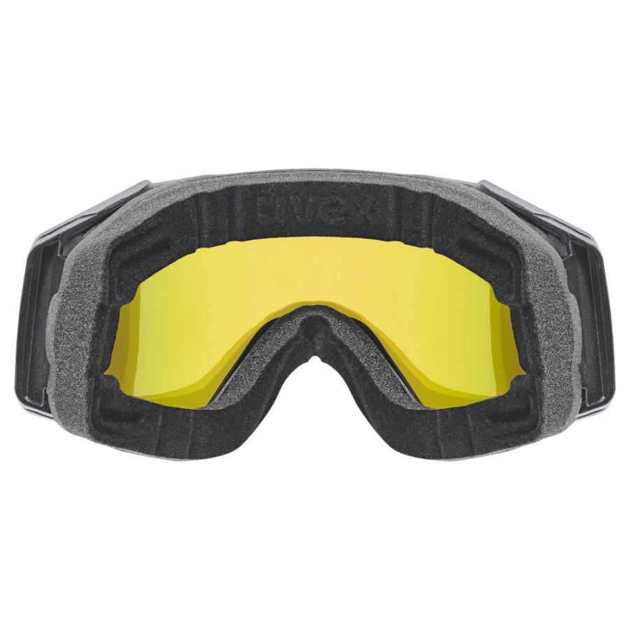 Uvex Gravity FM, skibril, zwart/blauw