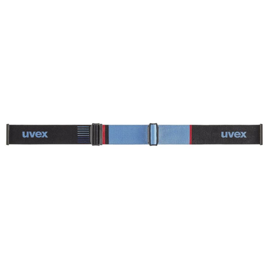 Uvex Gravity FM, skibril, zwart/blauw