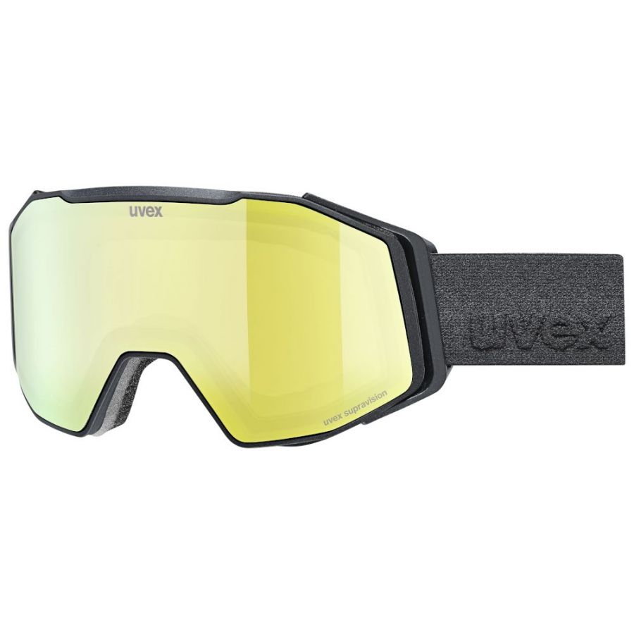 Uvex Gravity FM, skibriller, sort