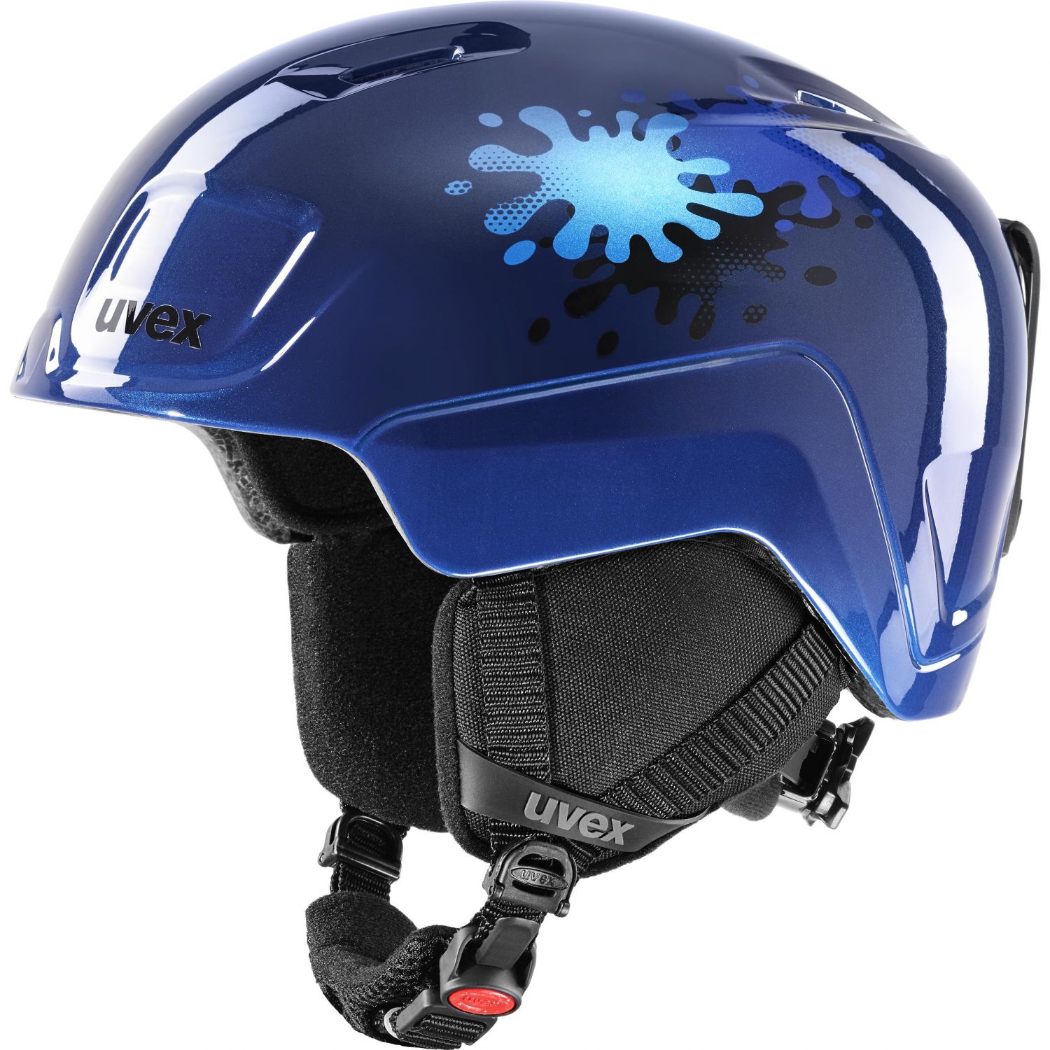 Uvex Heyya, casco da sci, junior, blu scuro