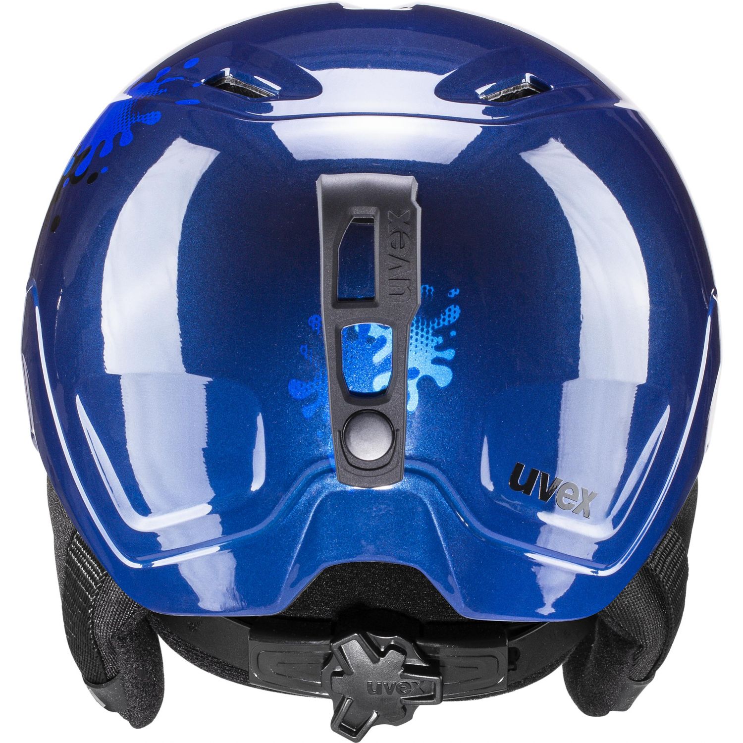 Uvex Heyya, casco da sci, junior, blu scuro