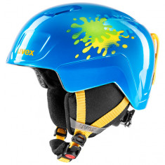 Uvex Heyya, casco da sci, junior, blu
