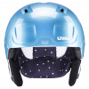 Uvex Heyya, casque de ski, junior, bleu clair