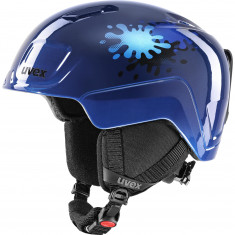 Uvex Heyya, casque de ski, junior, bleu foncé