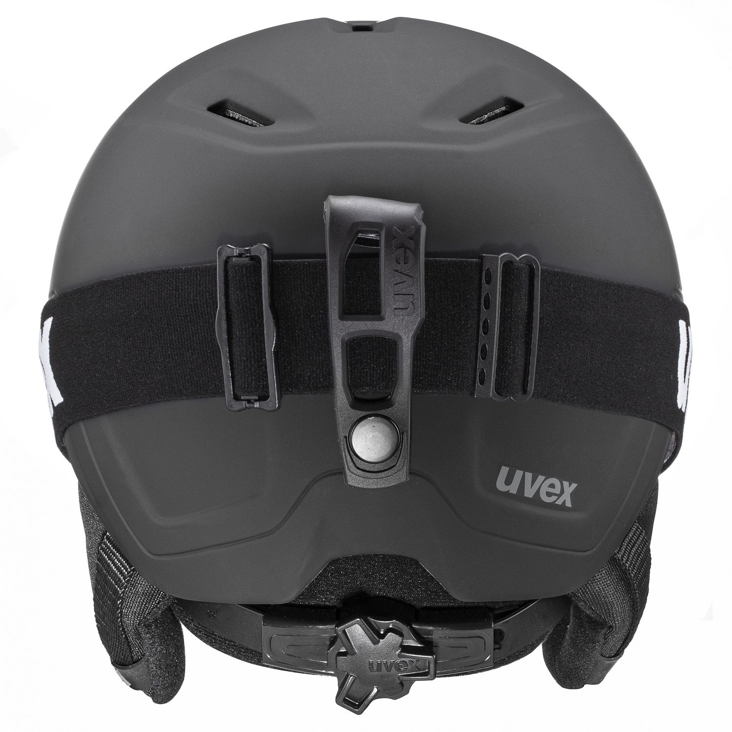 Uvex Heyya Pro Set, kask narciarski + gogle, junior, czarny