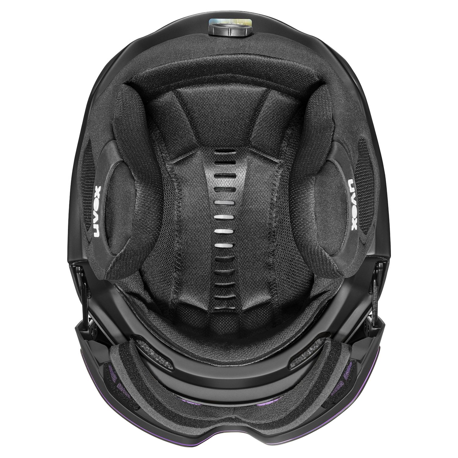 Uvex Horizon CV MIPS Visor, casco da sci con visiera, nero