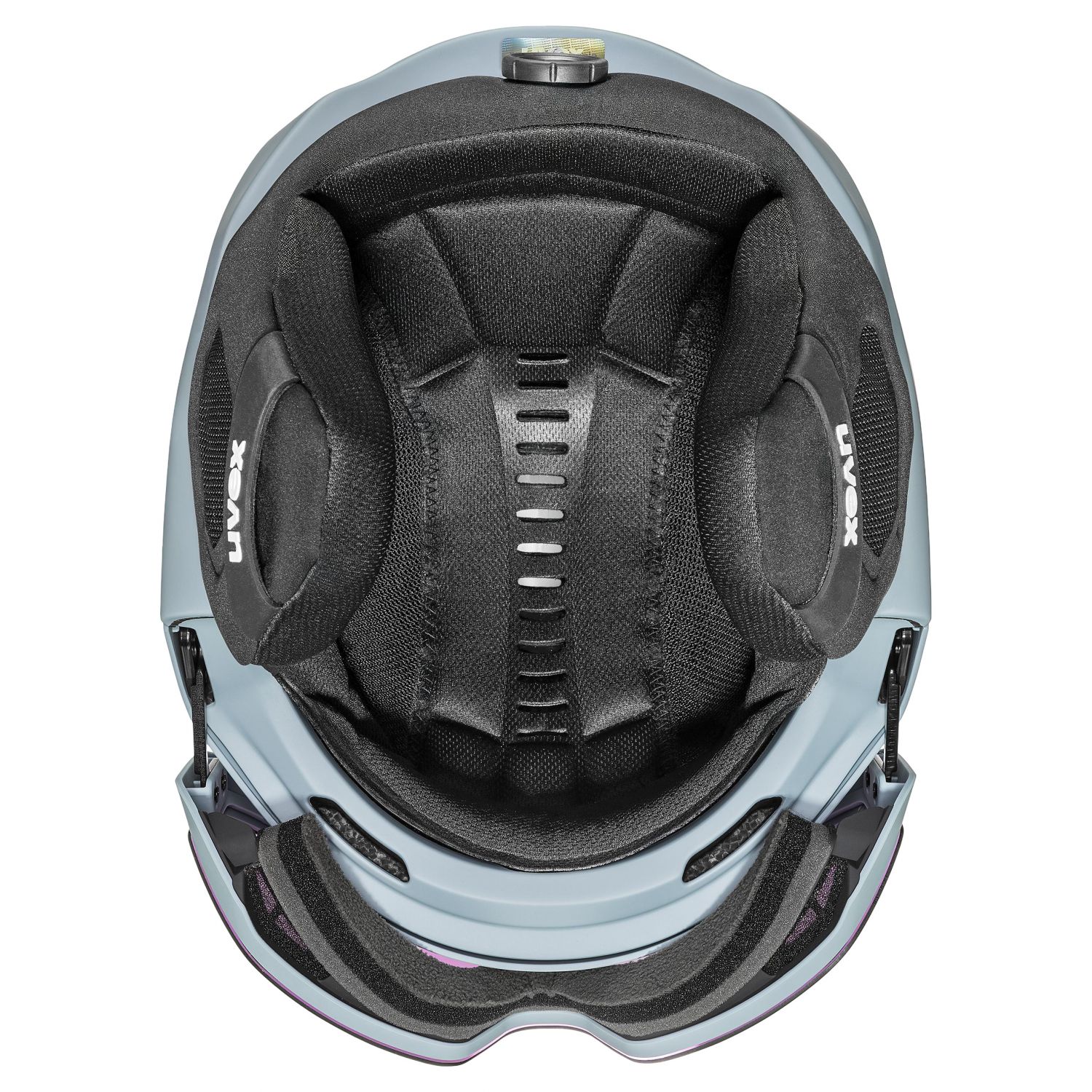 Uvex Horizon CV MIPS Visor, Skihelm mit Visier, blau