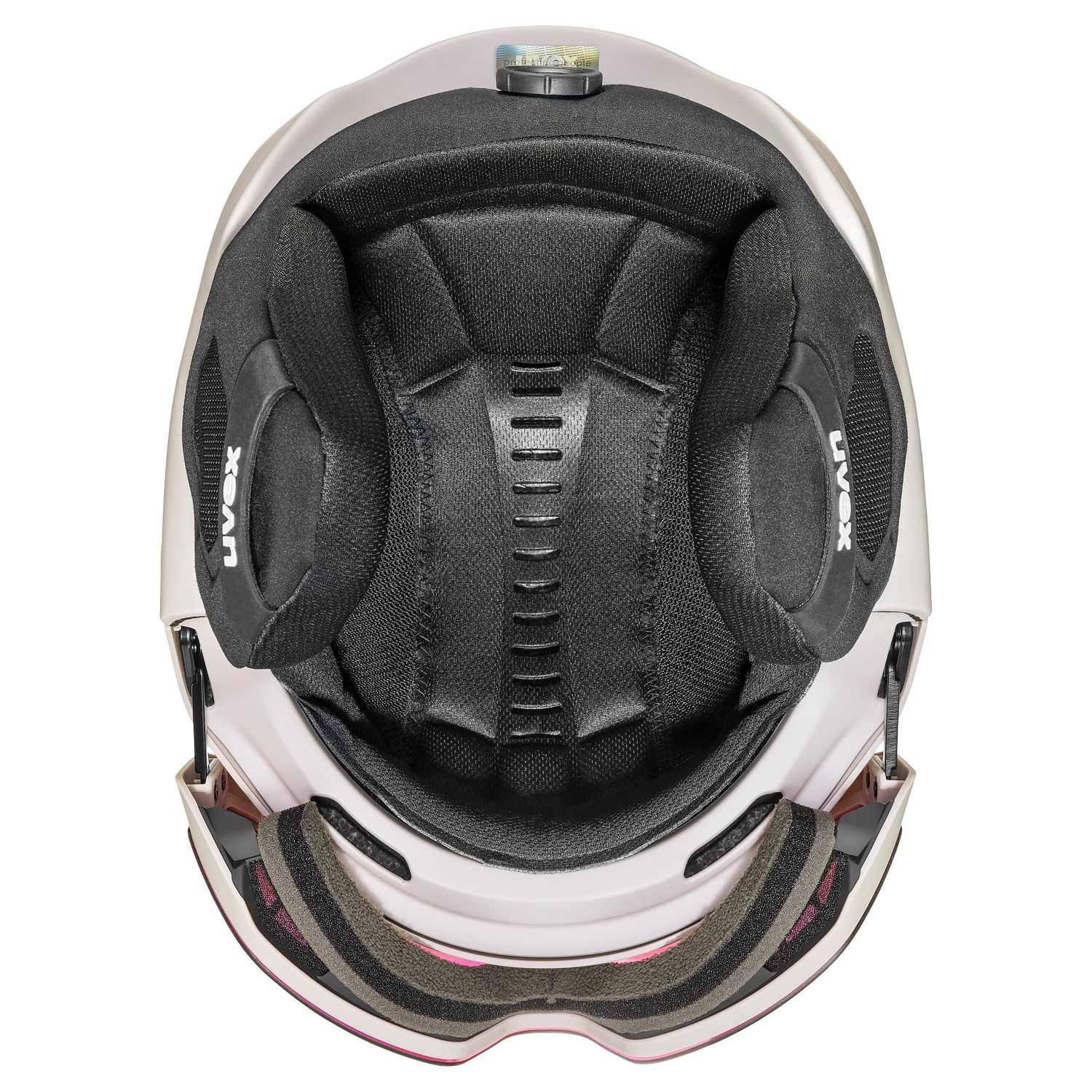 Uvex Horizon CV Visor, lyžiarska prilba s štítom, šedá