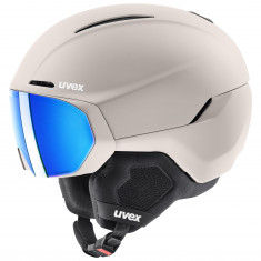 Uvex Horizon CV Visor, Skihelm mit Visier, grau