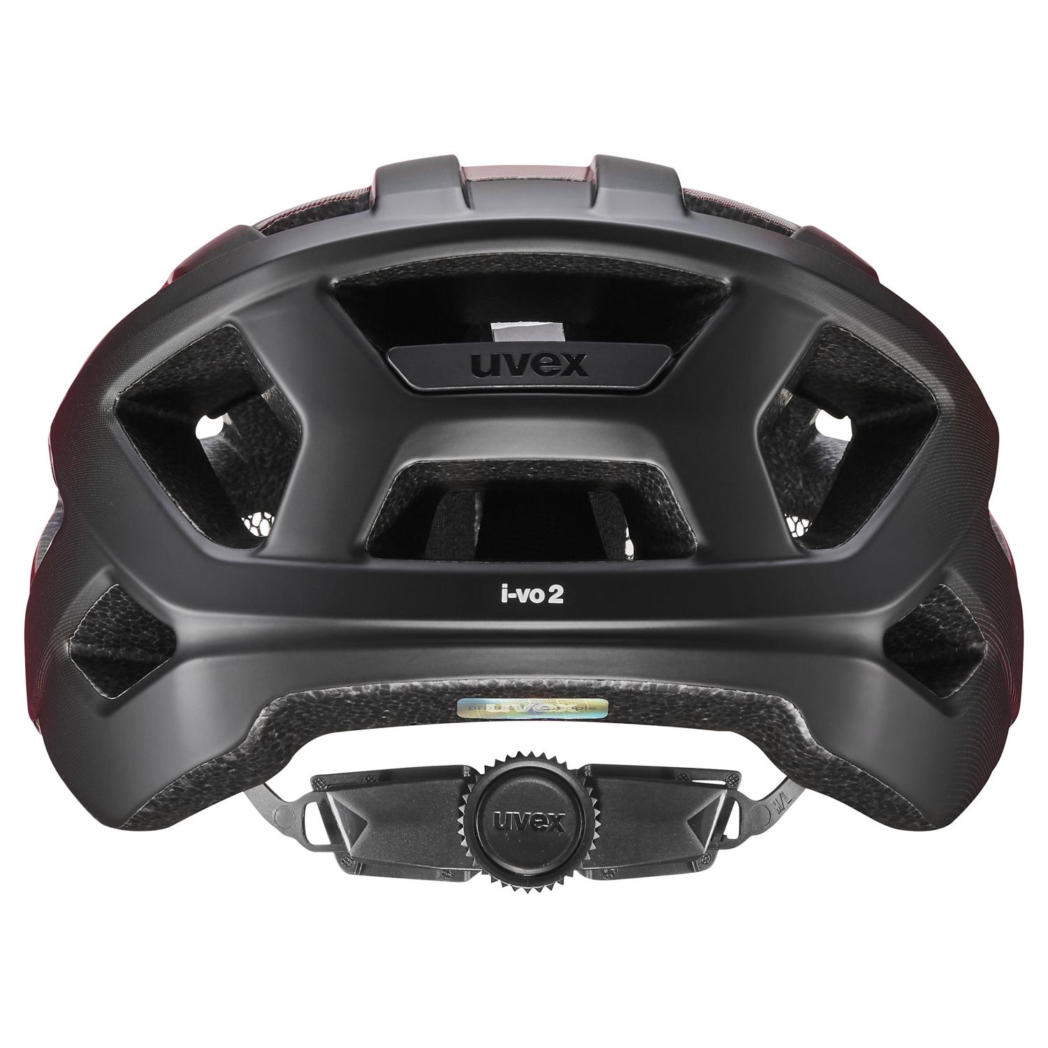 Uvex I-Vo 2, kask rowerowy, czerwony