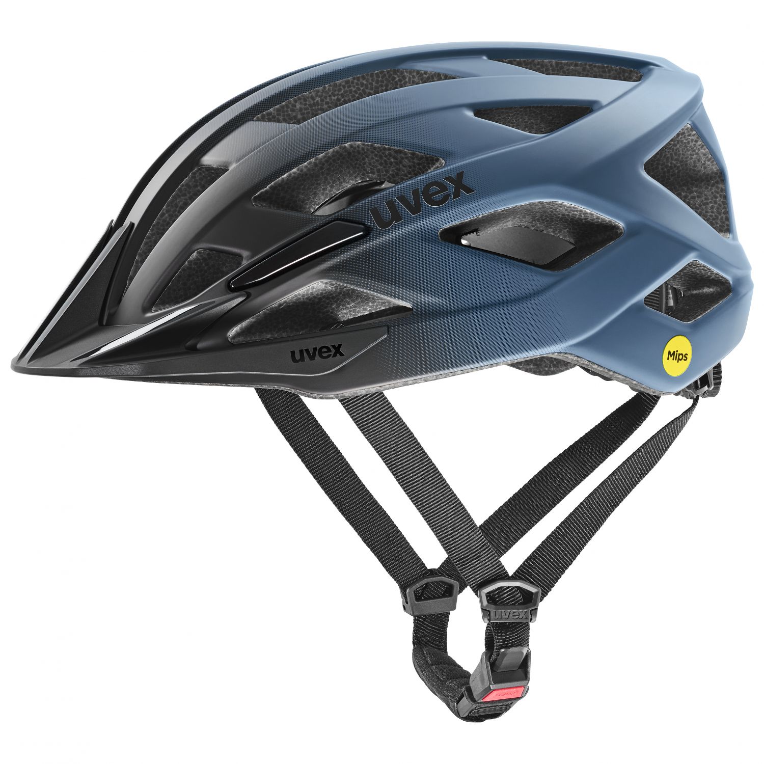Uvex I-Vo 2 MIPS, cyklistická prilba, modrá/čierna