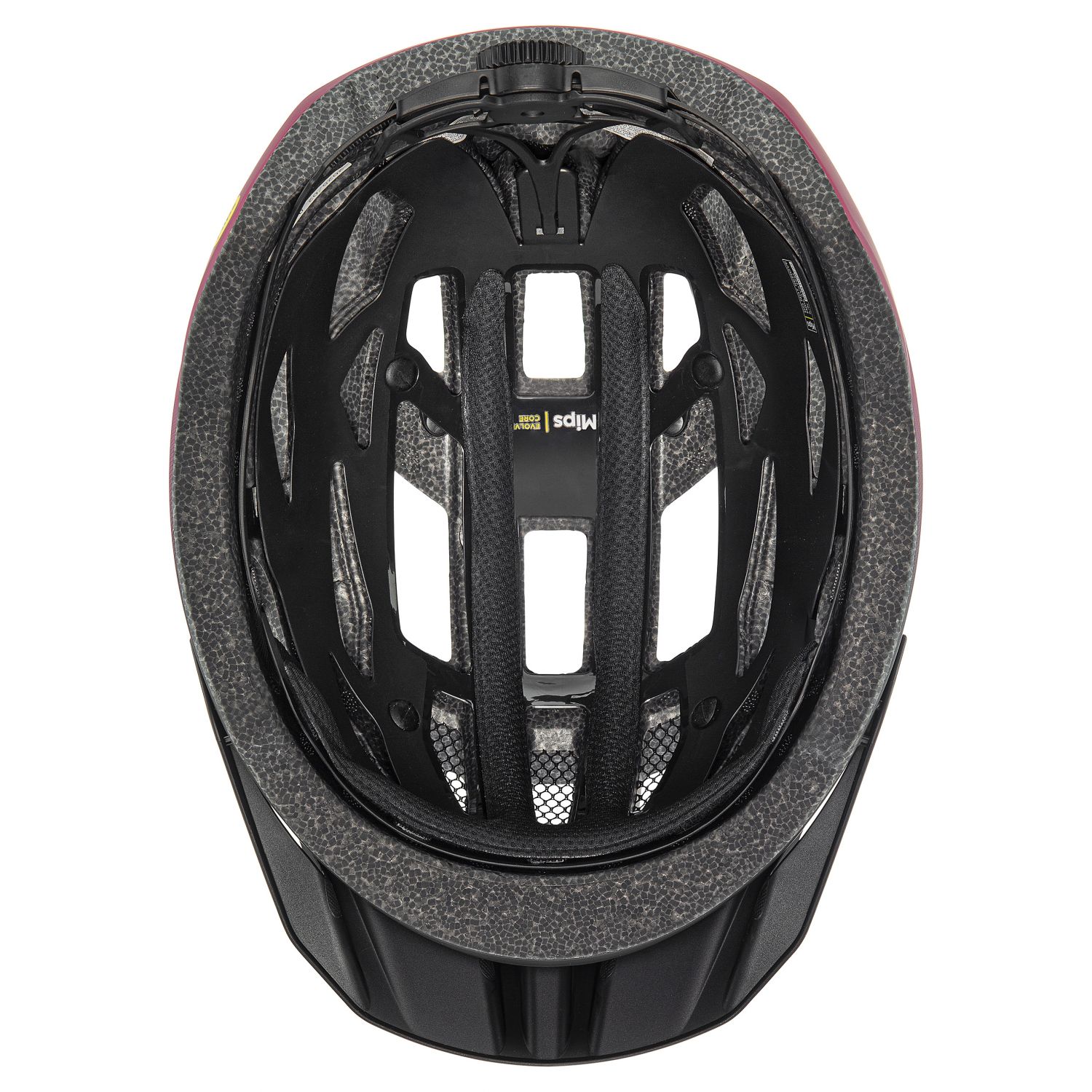 Uvex I-Vo 2 MIPS, kask rowerowy, czerwony/czarny