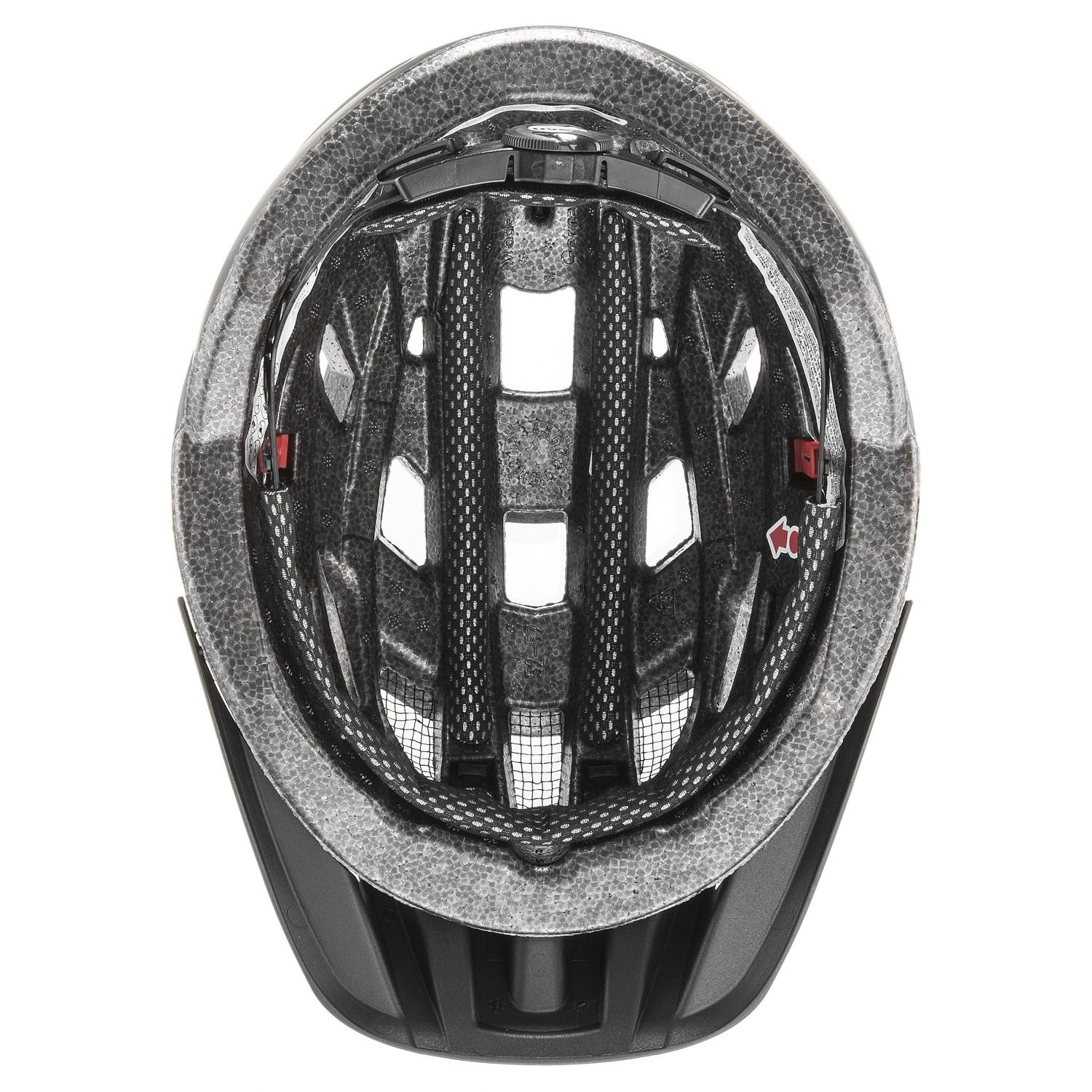 Uvex i-vo cc, Fahrradhelm, grau