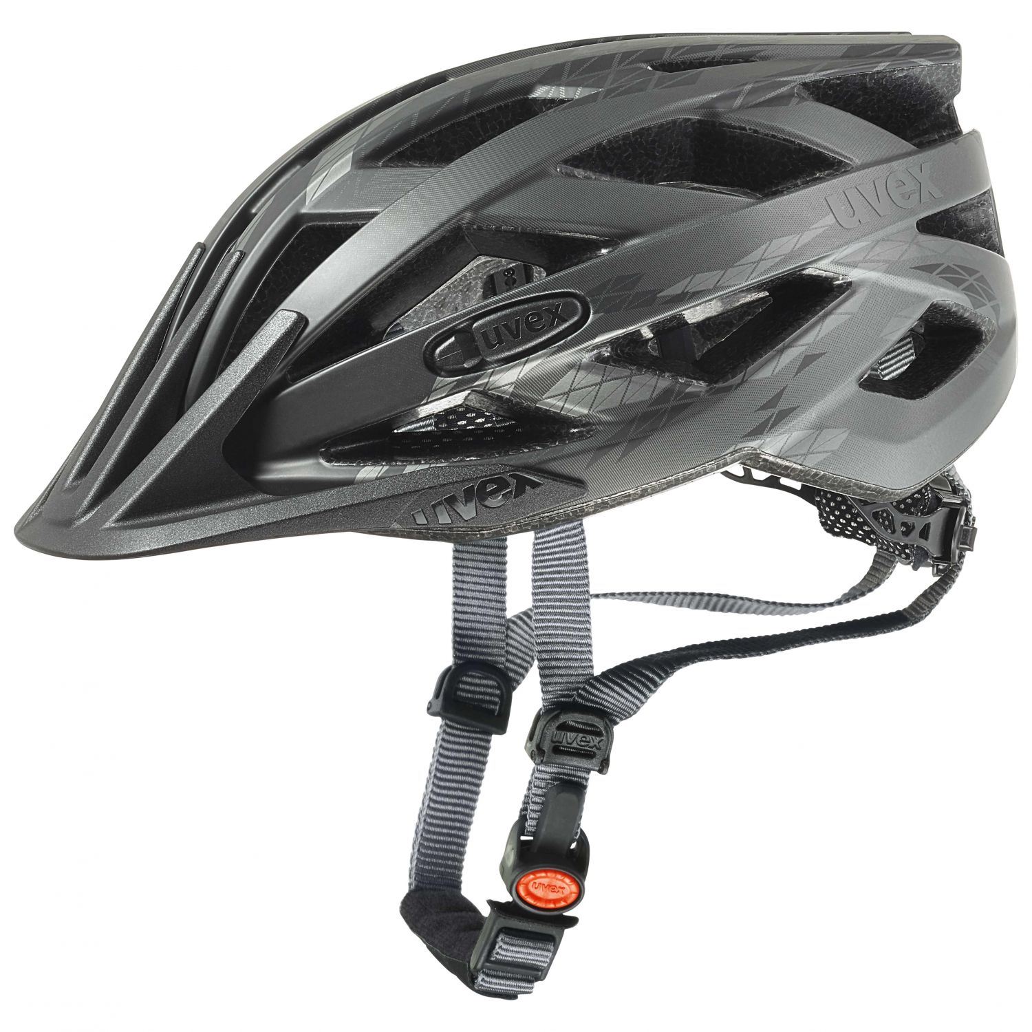 Uvex i-vo cc, Fahrradhelm, grau