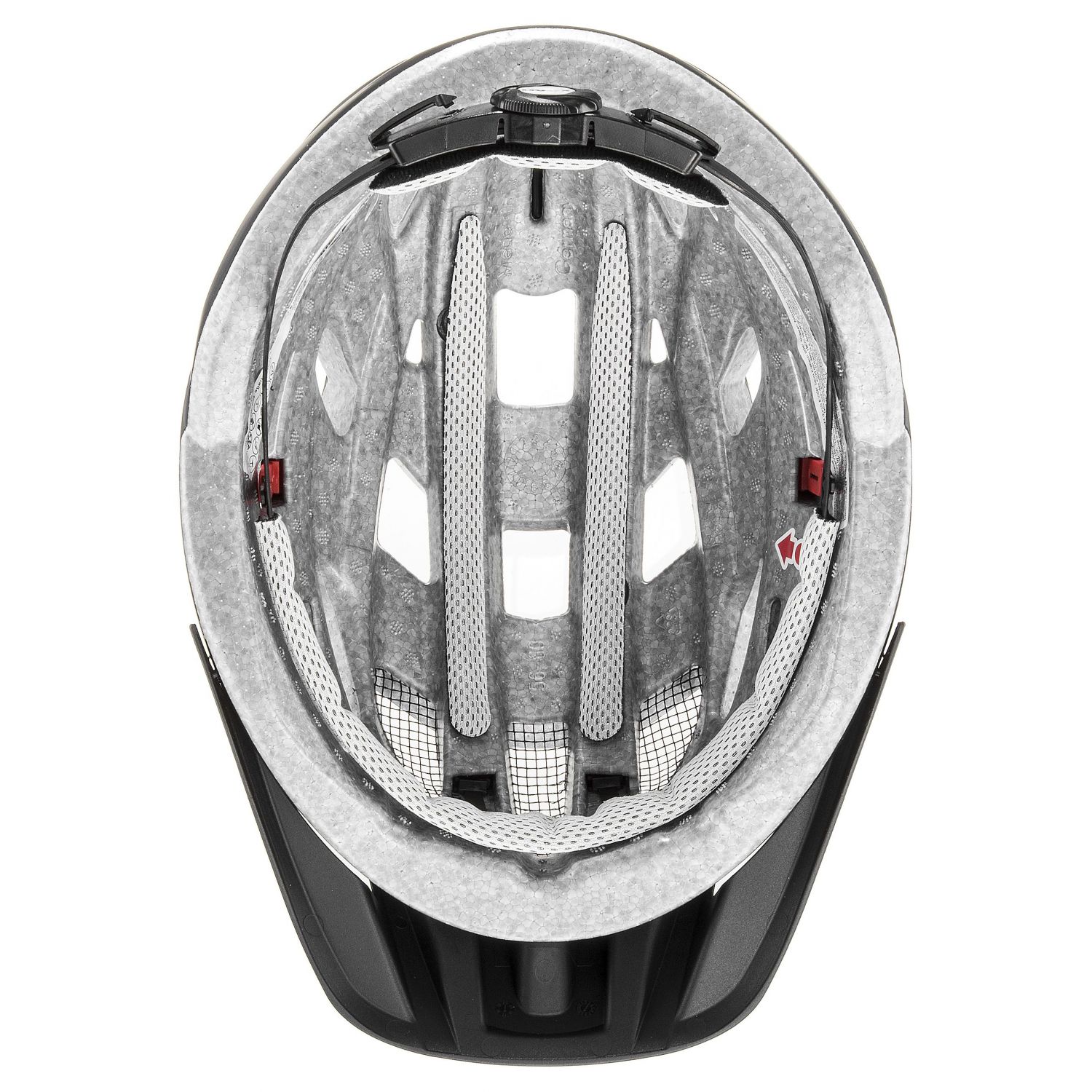 Uvex i-vo cc, Fahrradhelm, schwarz