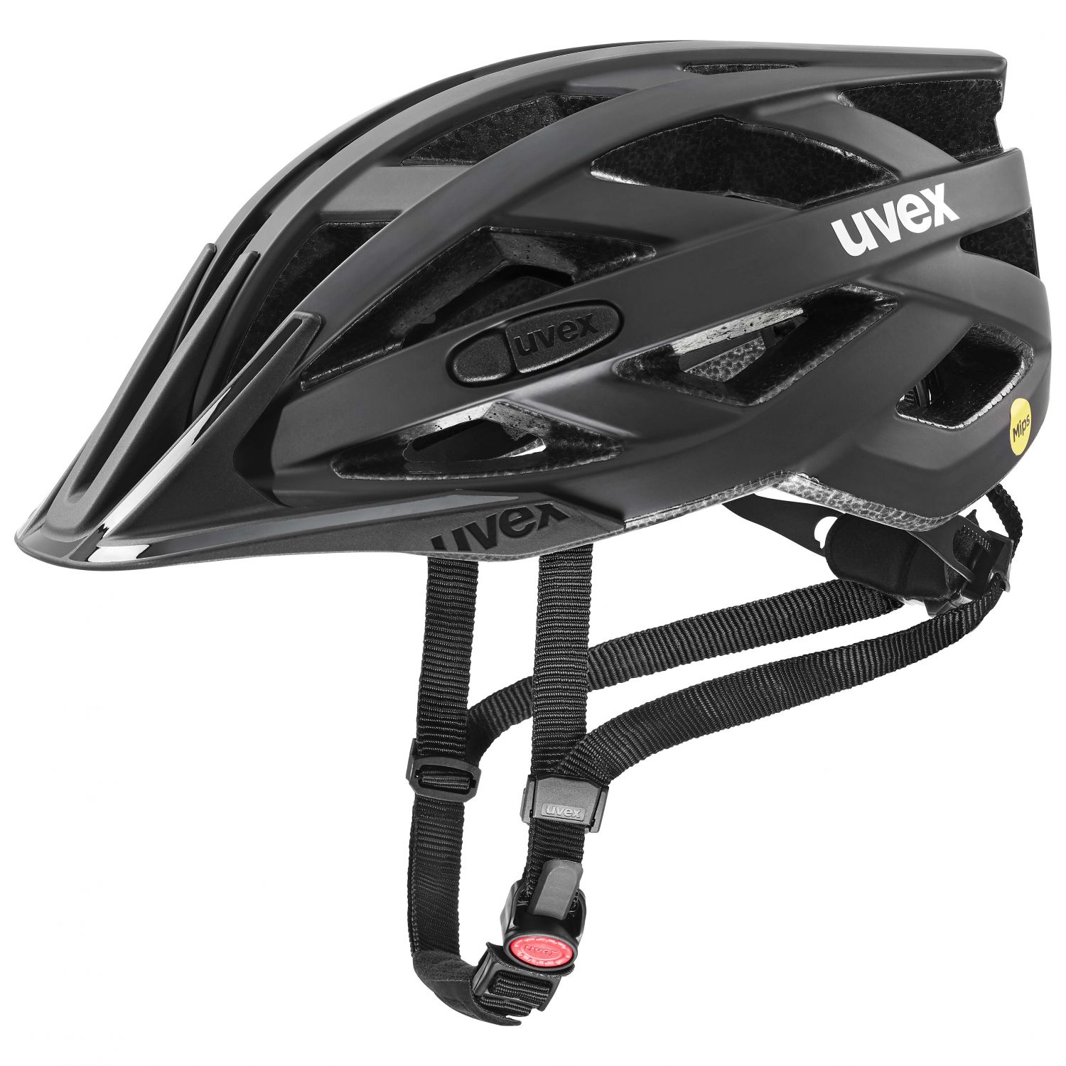Uvex i-vo cc MIPS, Fahrradhelm, schwarz