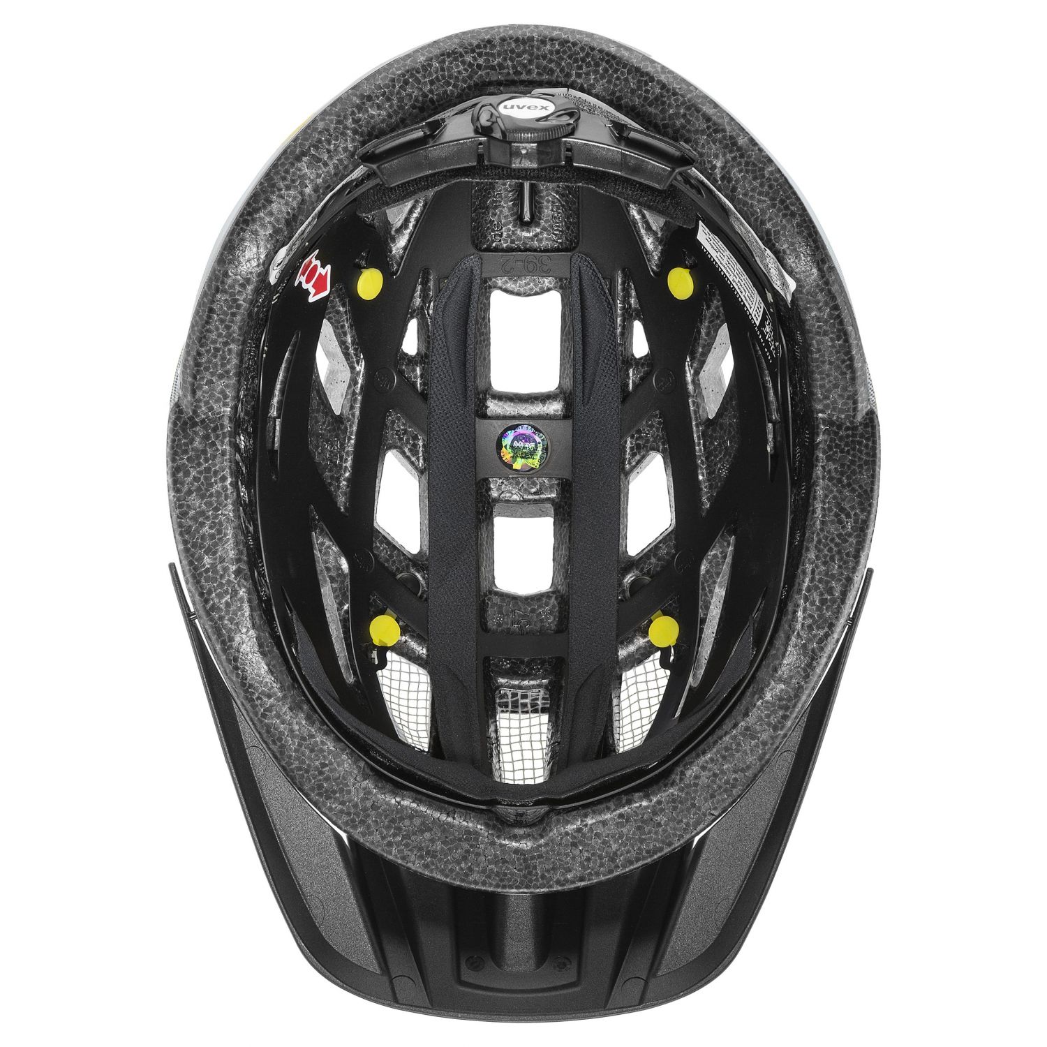 Uvex i-vo cc MIPS, Fahrradhelm, schwarz/grau