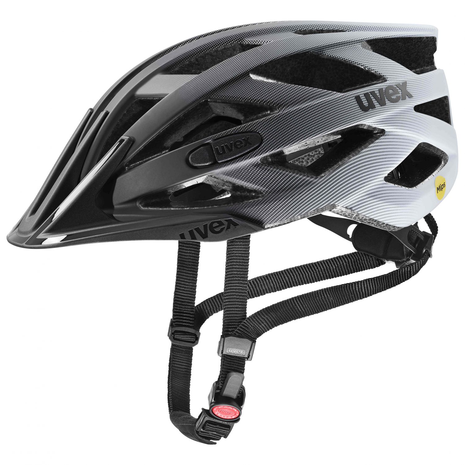 Uvex i-vo cc MIPS, Fahrradhelm, schwarz/grau