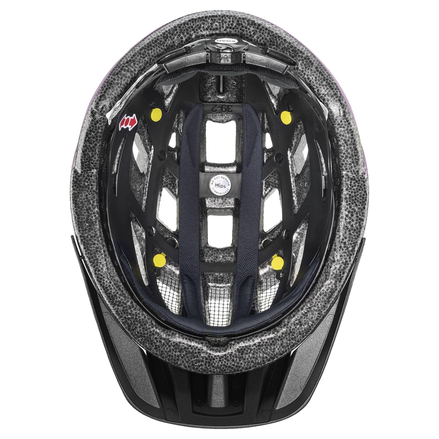 Uvex i-vo cc MIPS, Fahrradhelm, schwarz/lila