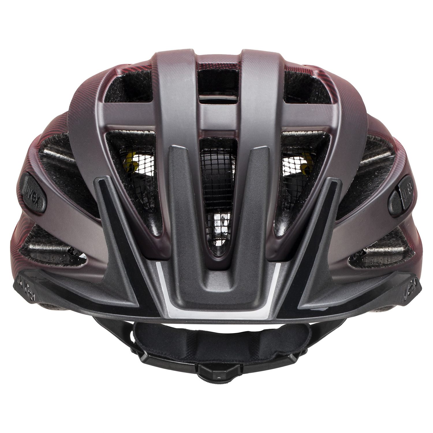 Uvex i-vo cc MIPS, Fahrradhelm, schwarz/rot