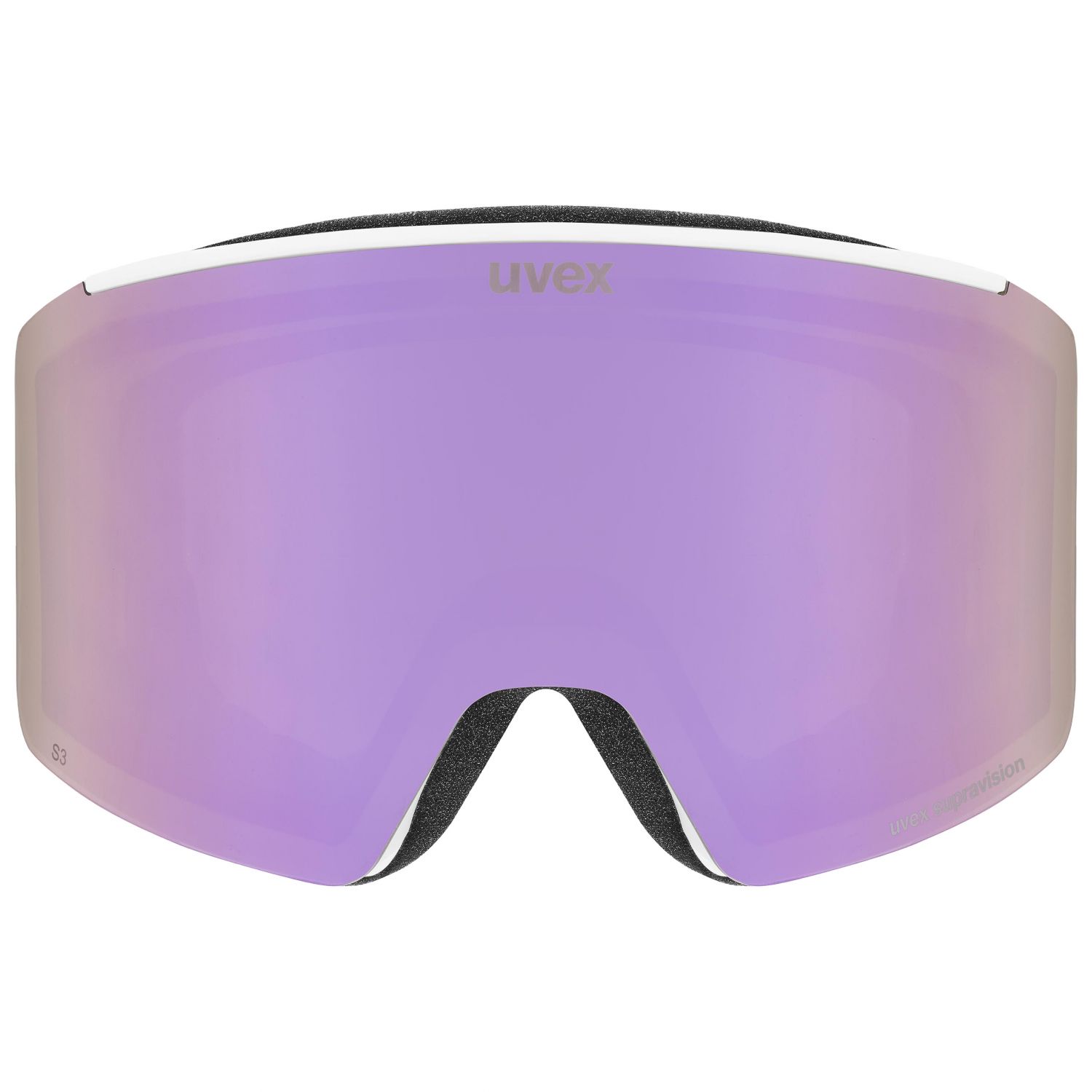 Uvex Ignite FM, lyžařské brýle, bílá