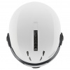 Uvex Instinct Visor, casco da sci con visiera, bianco