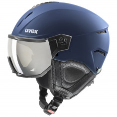 Uvex Instinct Visor, casco da sci con visiera, navy