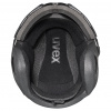 Uvex Instinct Visor, casco da sci con visiera, verde chiaro