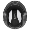 Uvex Instinct Visor, casque de ski à visière, blanc