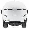 Uvex Instinct Visor, kask narciarski z wizjerem, biały