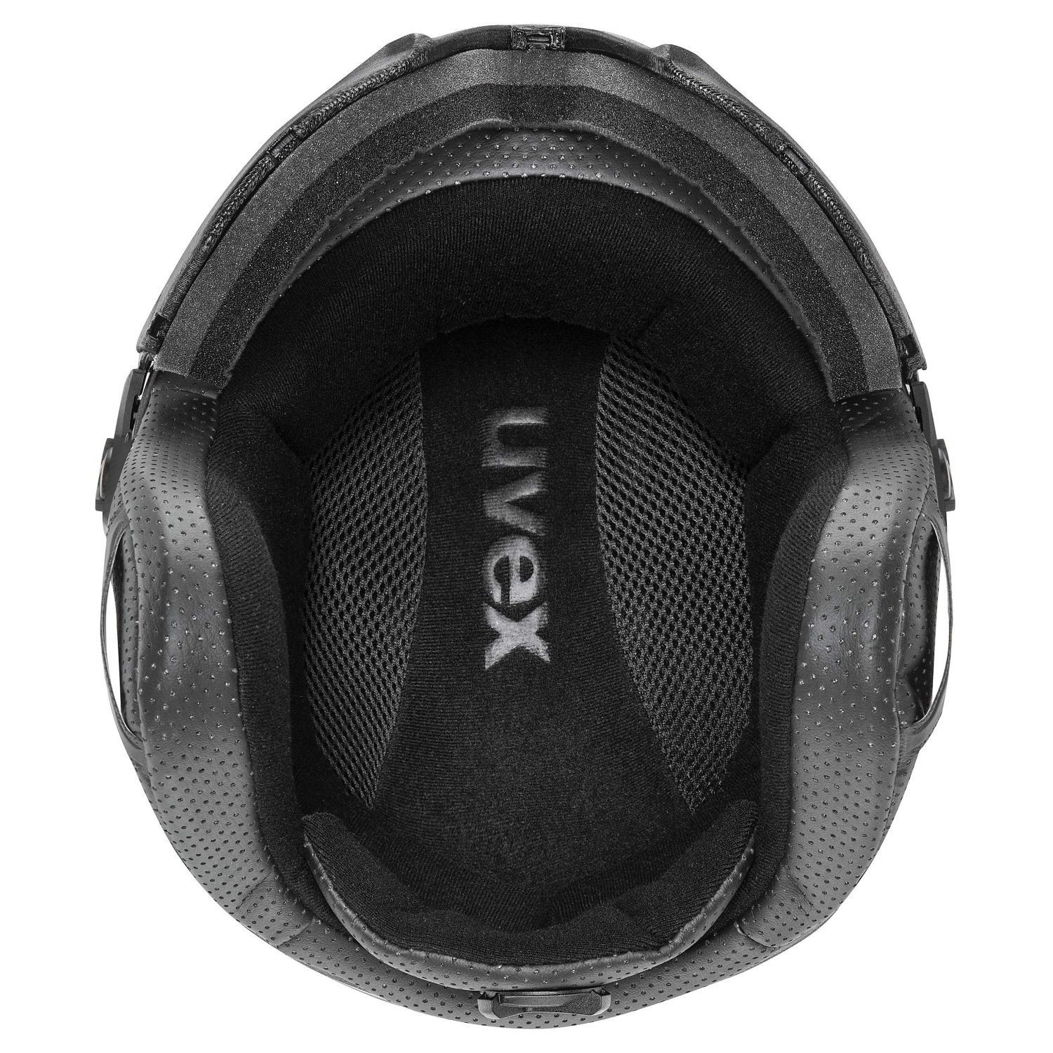 Uvex Instinct Visor, laskettelukypärä visiirillä, musta
