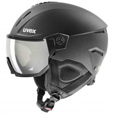 Uvex Instinct Visor, lyžiarska prilba s hľadím, čierna
