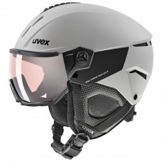 Uvex Instinct Visor Pro V, sísisak beépített szemüveggel, szürke