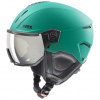 Uvex Instinct Visor, ski helm met vizier, turkoois