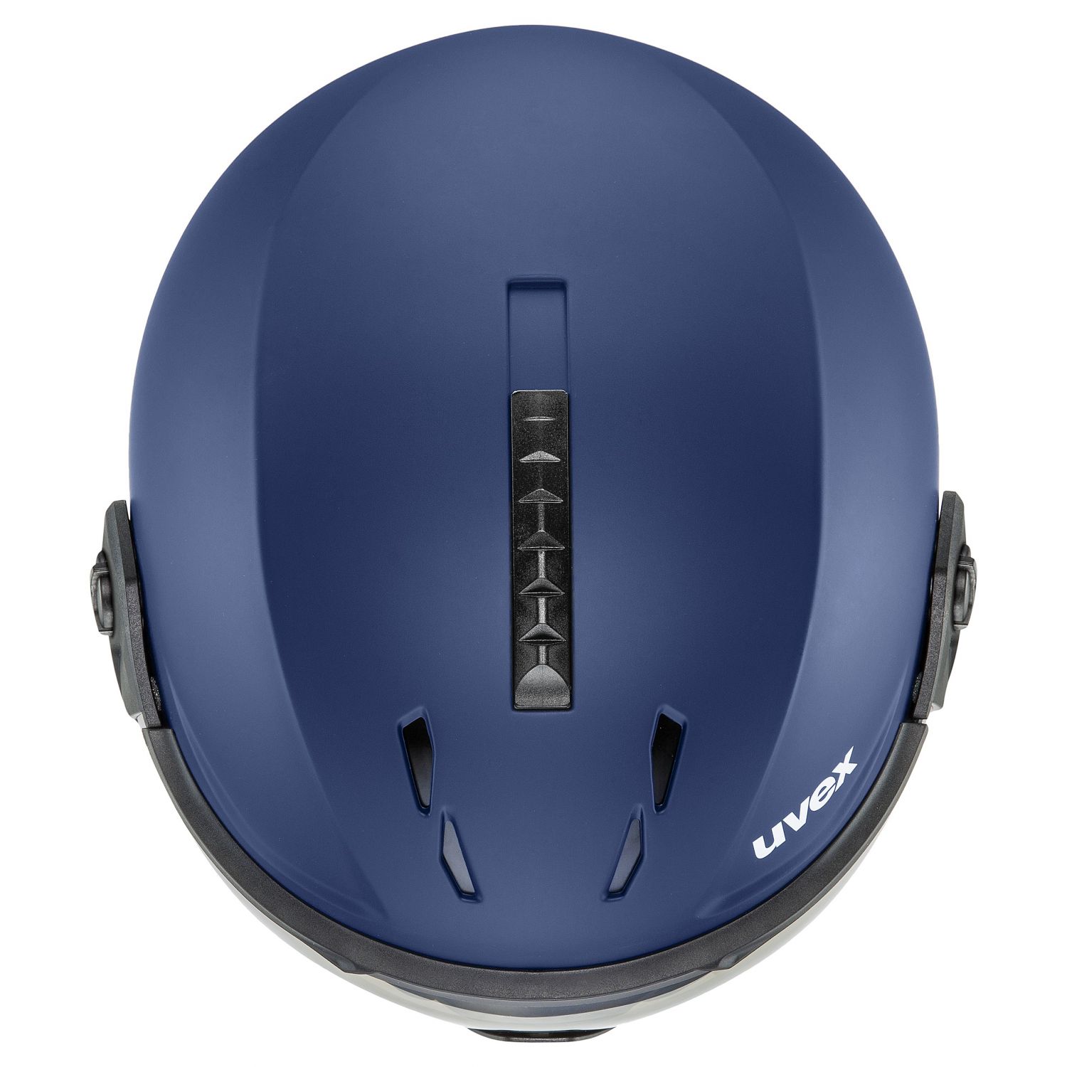 Uvex Instinct Visor, skihjelm med visir, navy